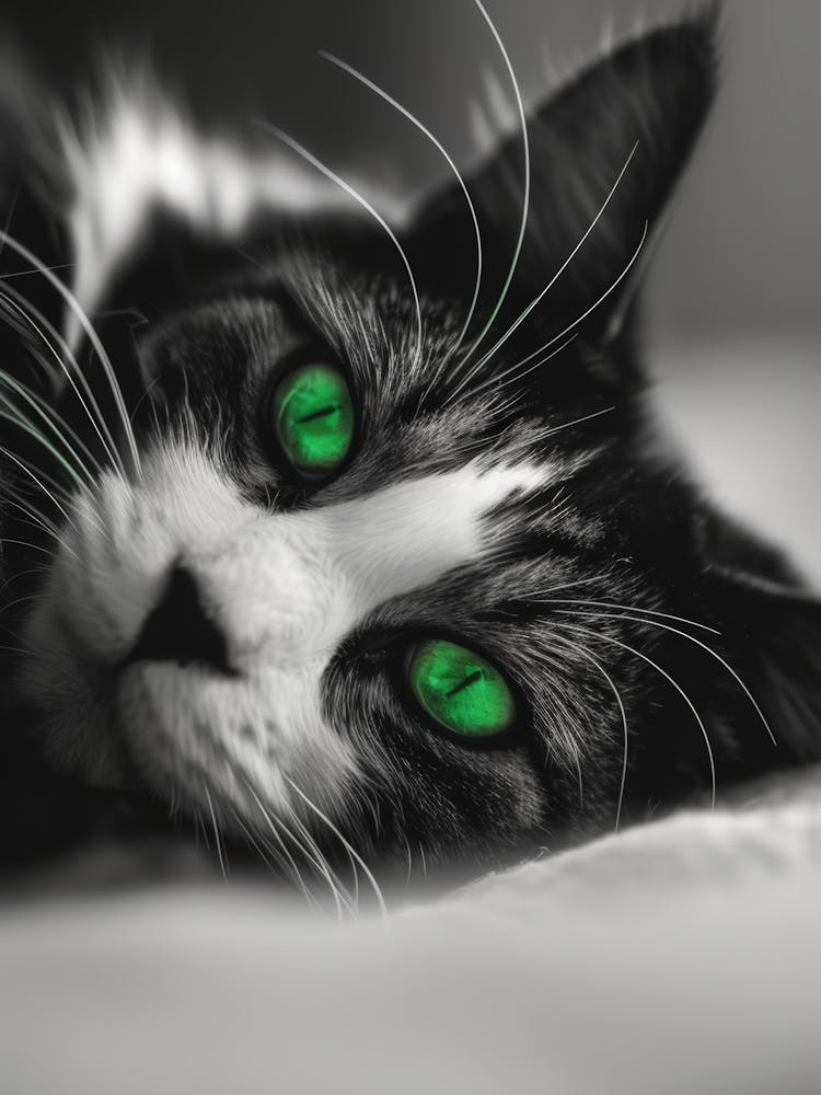 Green Eyes Cat