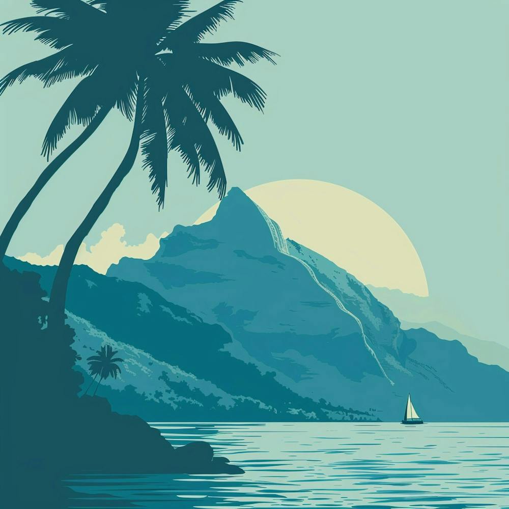A Tahiti In French Polynesia Minimal Illustratio 1720357241 4