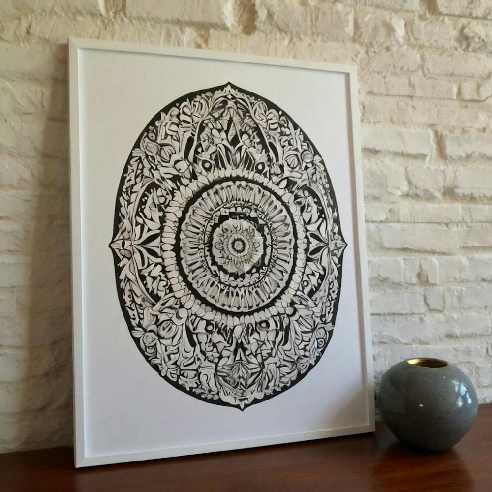 Mandala Print