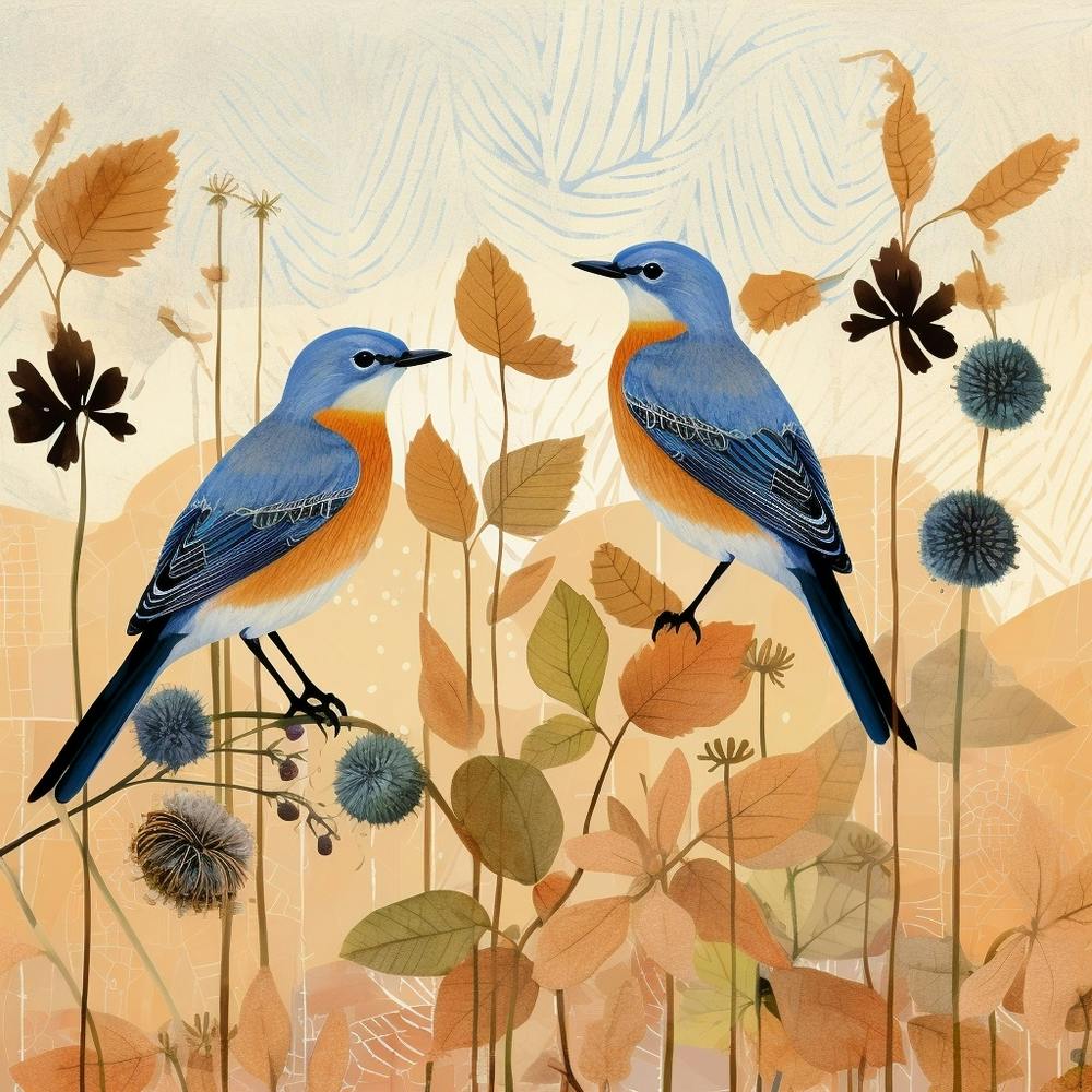 Bird In Nature Eastern Bluebird 2