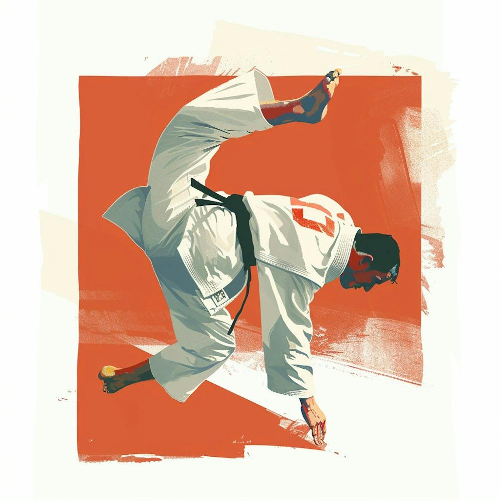 A Judo Throw Lofi Illustration 1718704668 4