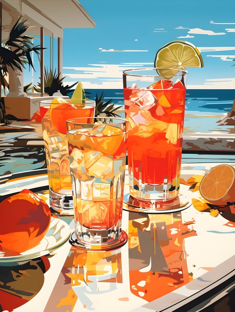Drinks On The Beach