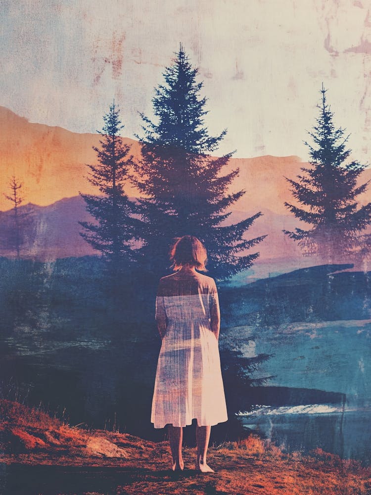 Woman In A Dress 1