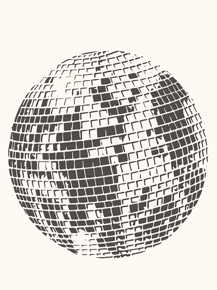 Neutral Fun Disco Ball
