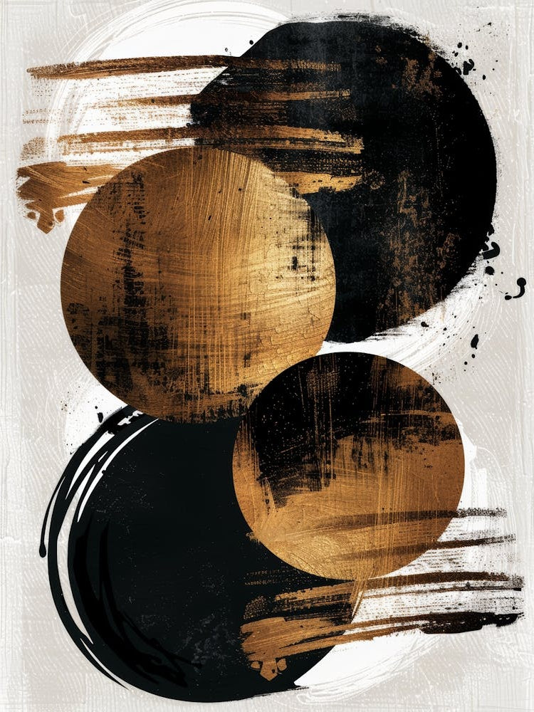 Abstract Circles Canvas Print 23