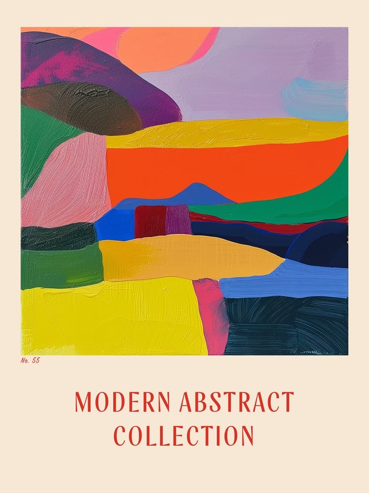Modern Abstract Collection Poster 55