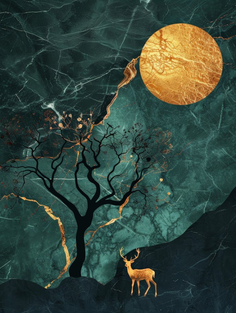 Deer In The Moonlight 5