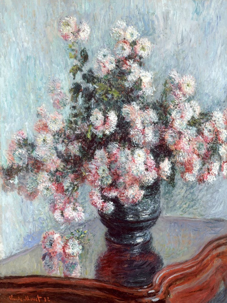 Chrysanthemums, Claude Monet