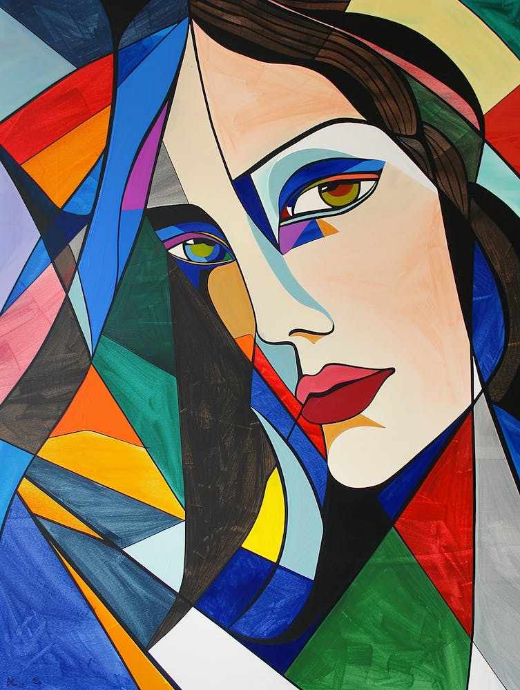 Abstract Of A Woman 10