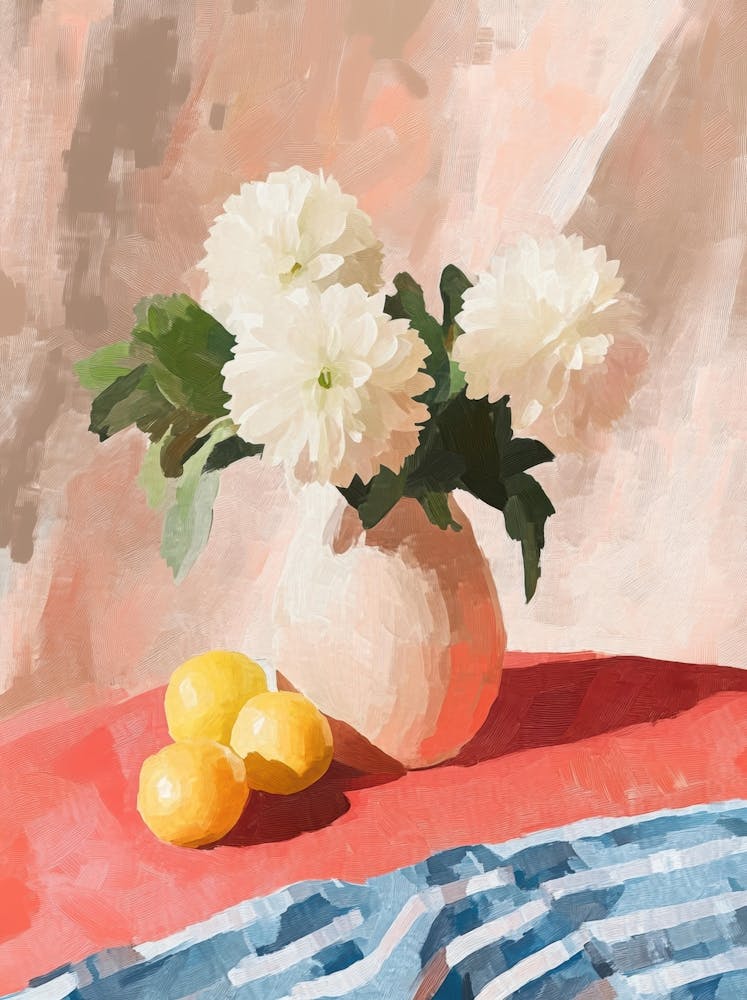 White Chrysanthemums 1