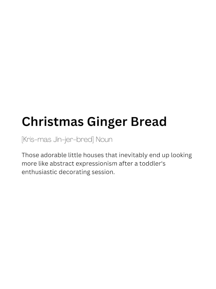 Christmas Ginger Bread Definition Meaning