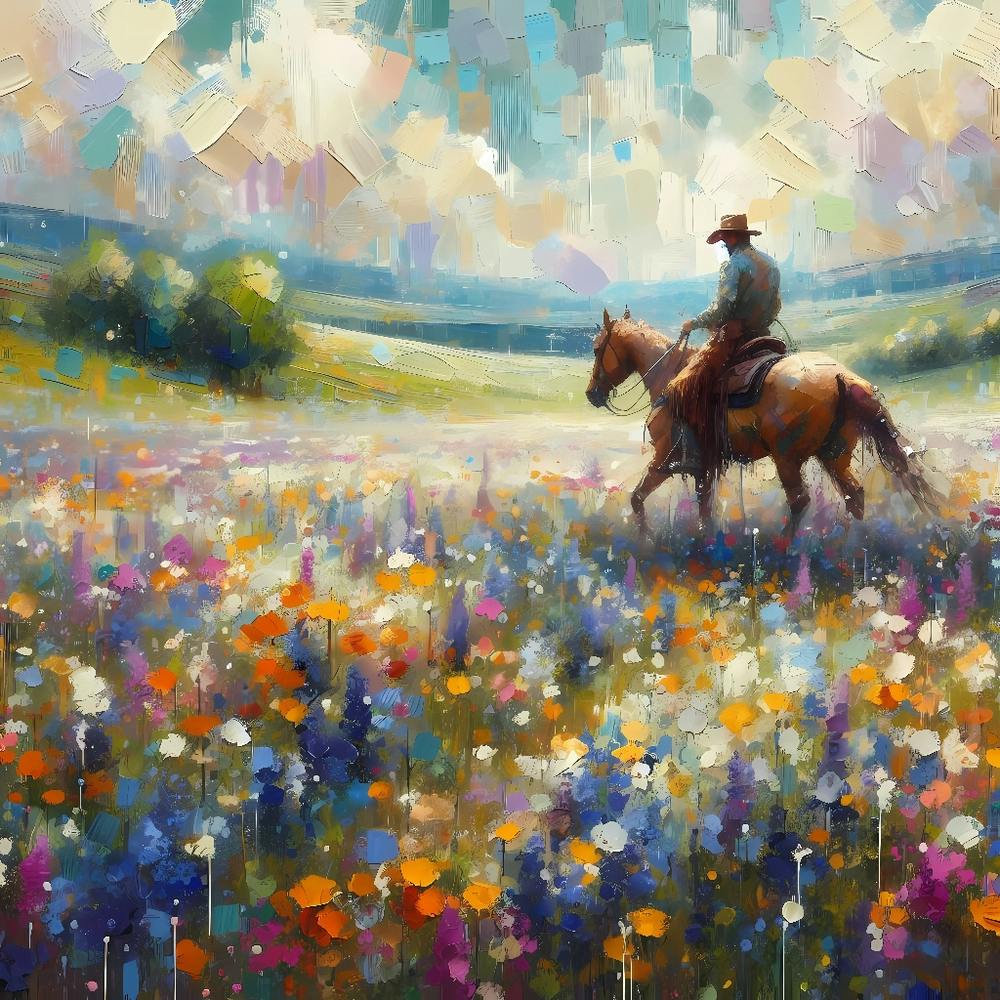 horse wall art