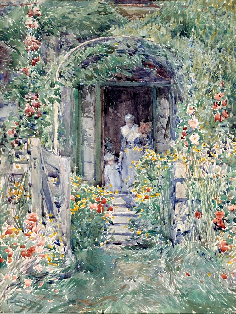 The Garden In Its Glory, Frederick Childe Hassam