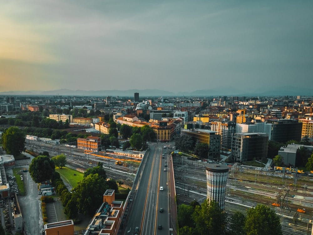Milano Italia Sunset 