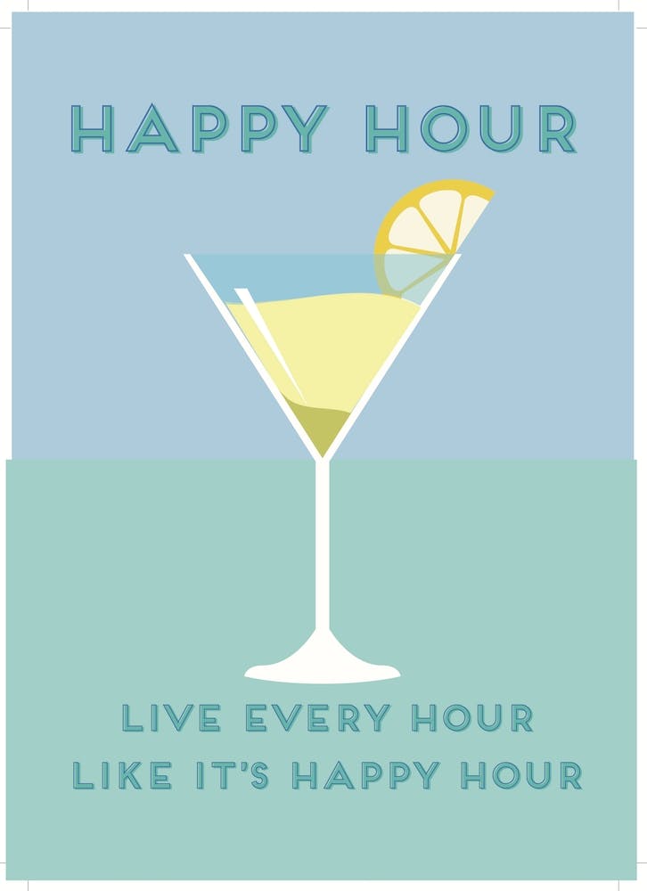 Happy Hour Cool Colours