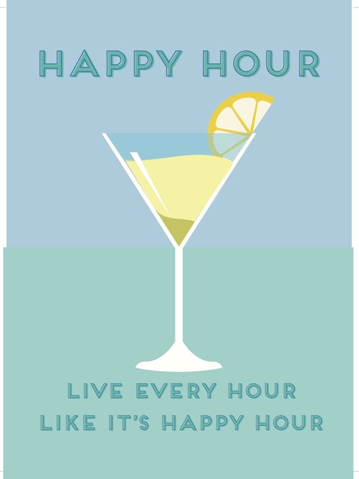 Happy Hour Cool Colours