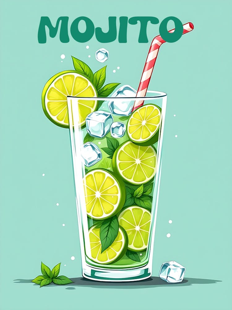 Cuba Mojito Cocktail V 02