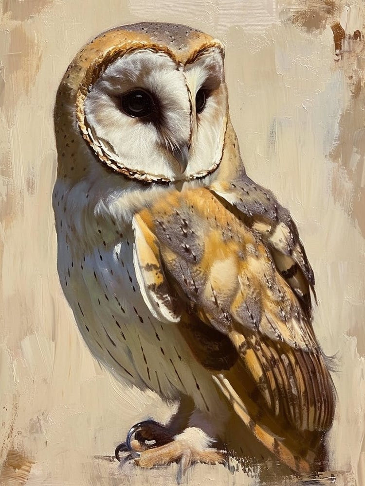 Australian Masked Owl Painting 8