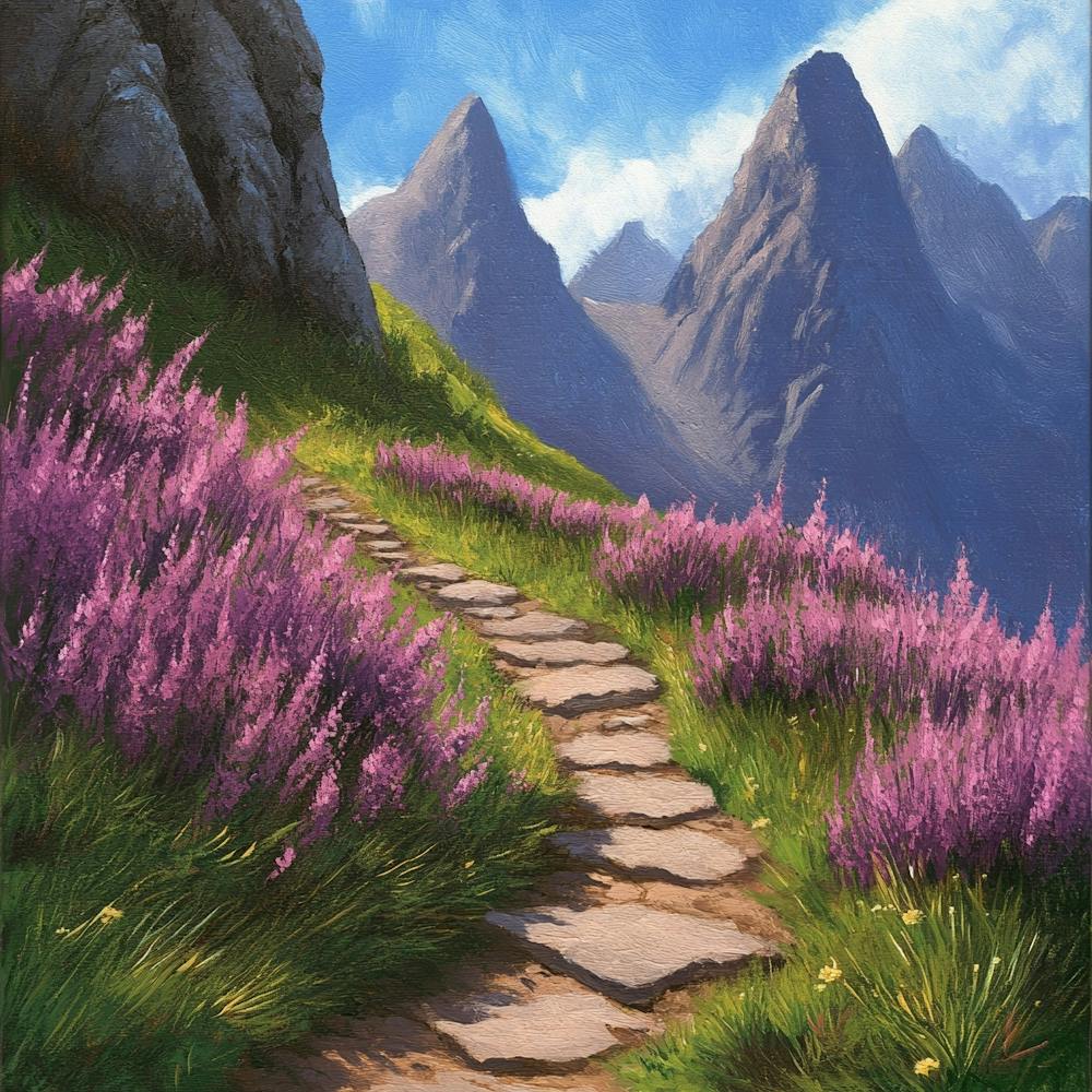 Path To Scotland Art