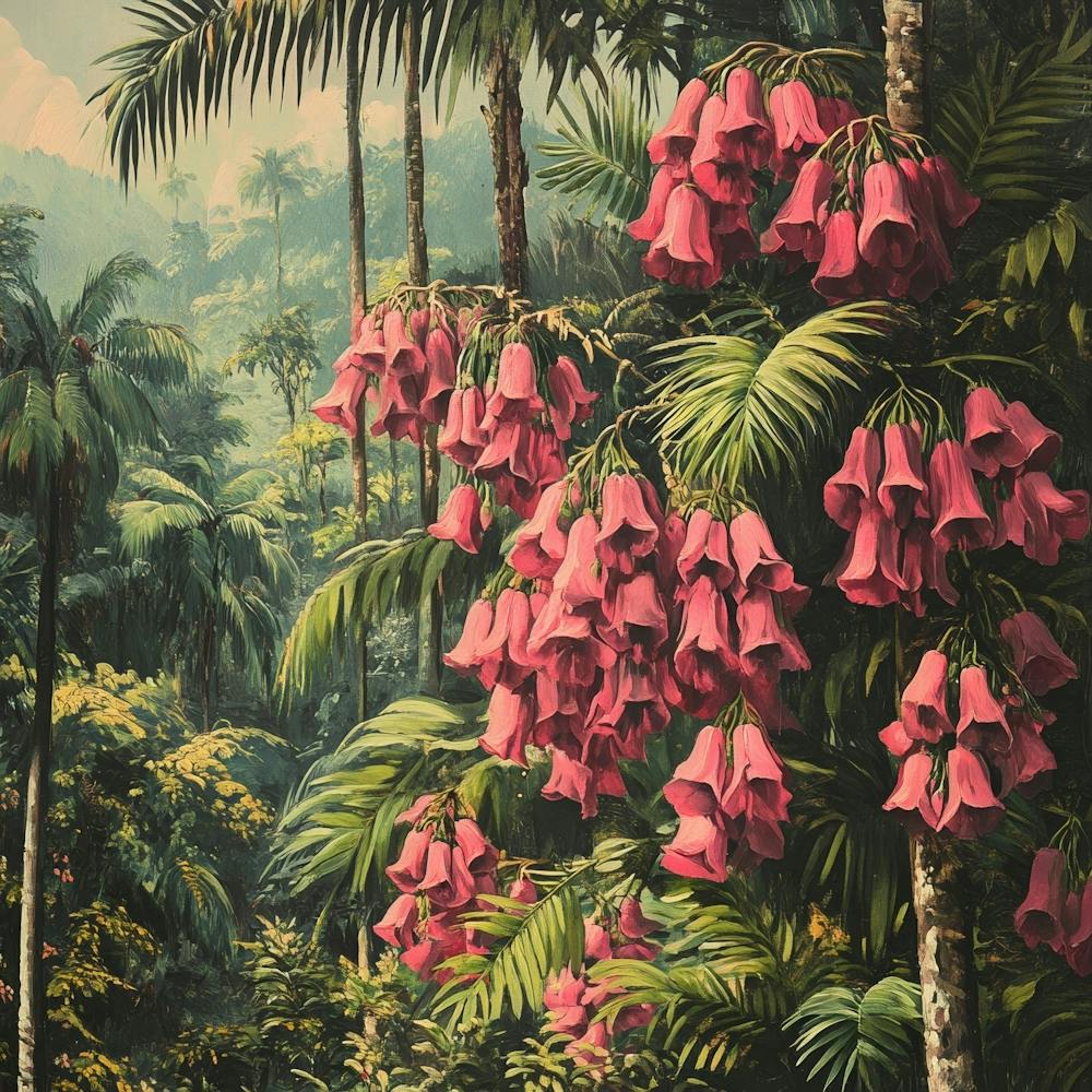 Flora Of The Tropics Art