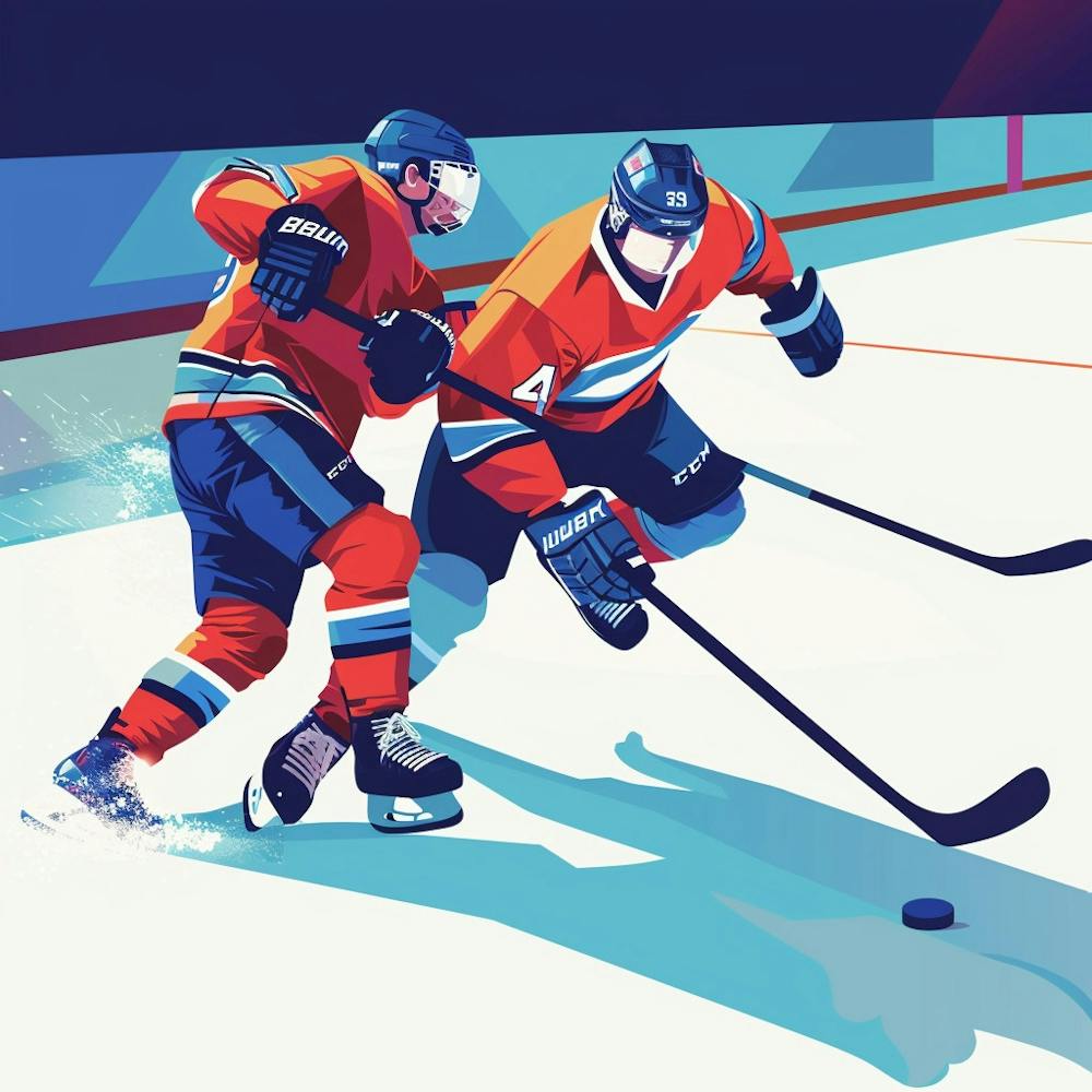 A Ice Hockey Match Vector Design Illustration 1718701057 2
