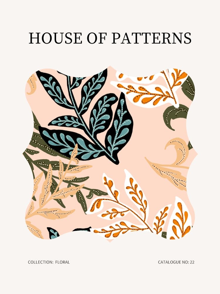 Floral Pattern Poster 22