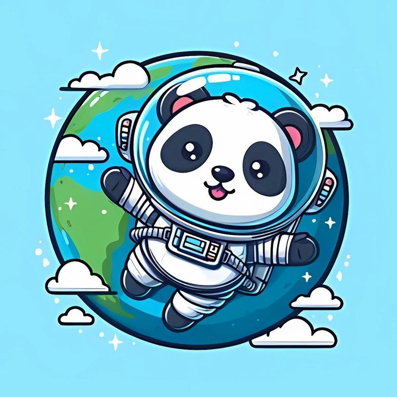 Panda Astronaut