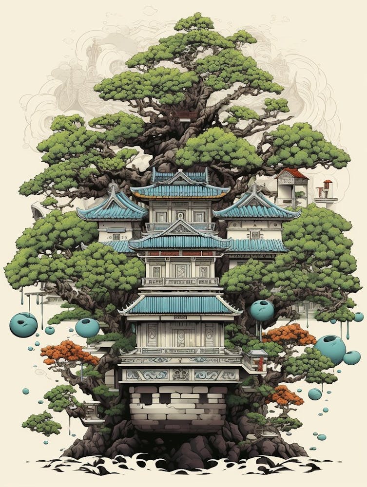 Bonsai Baum Japanischer Stil 7