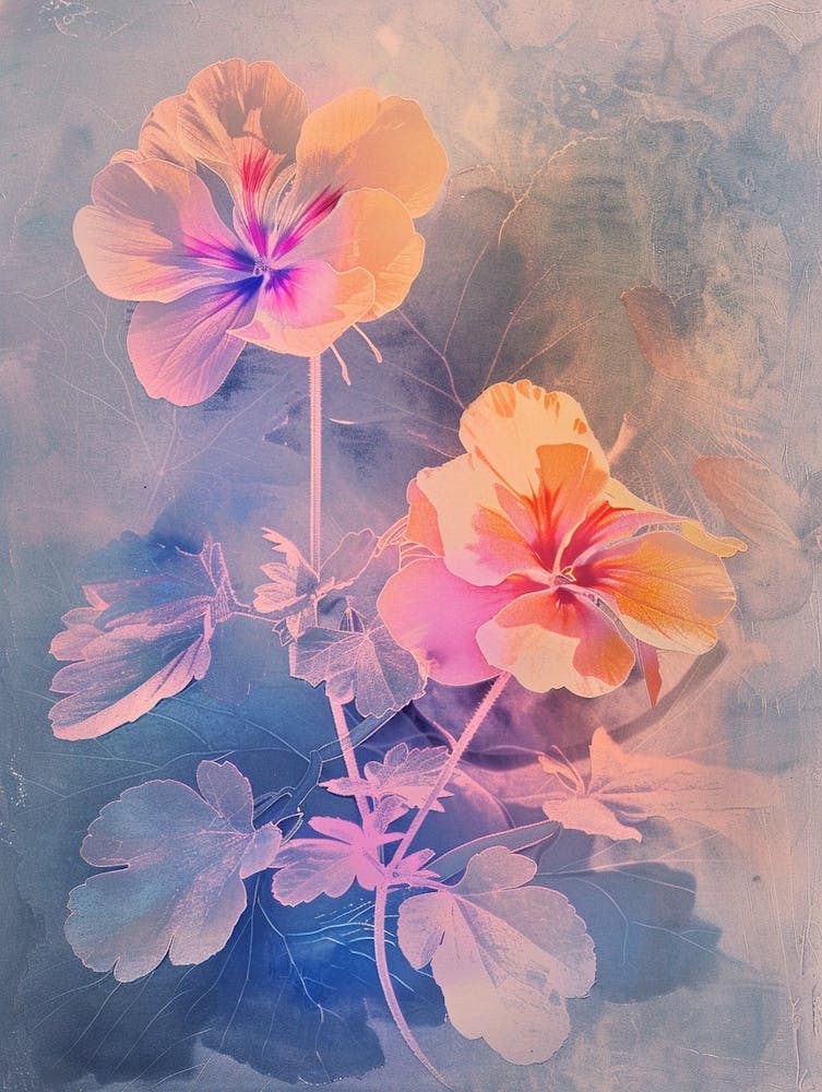 Iridescent Flower Geranium 3