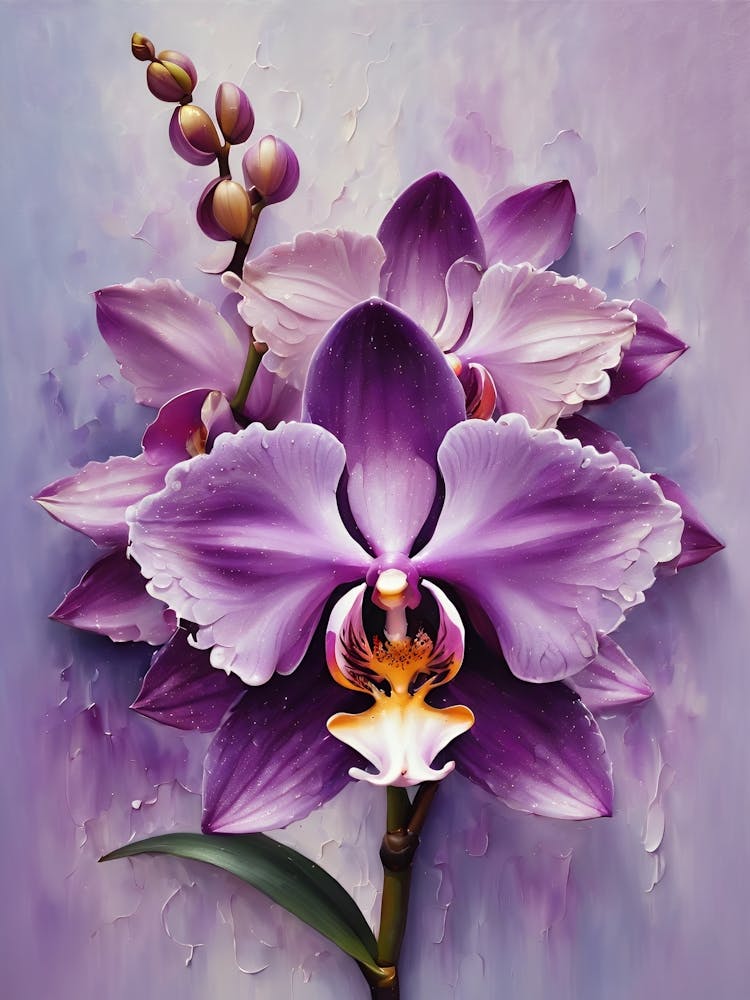 Purple Orchids