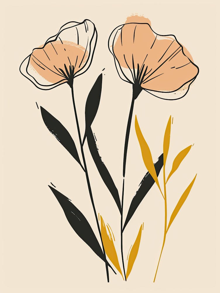 Florence Flower Market Boho Minimalist Style