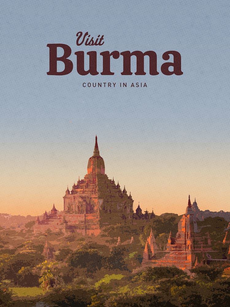 Visit Burma Country In Asia