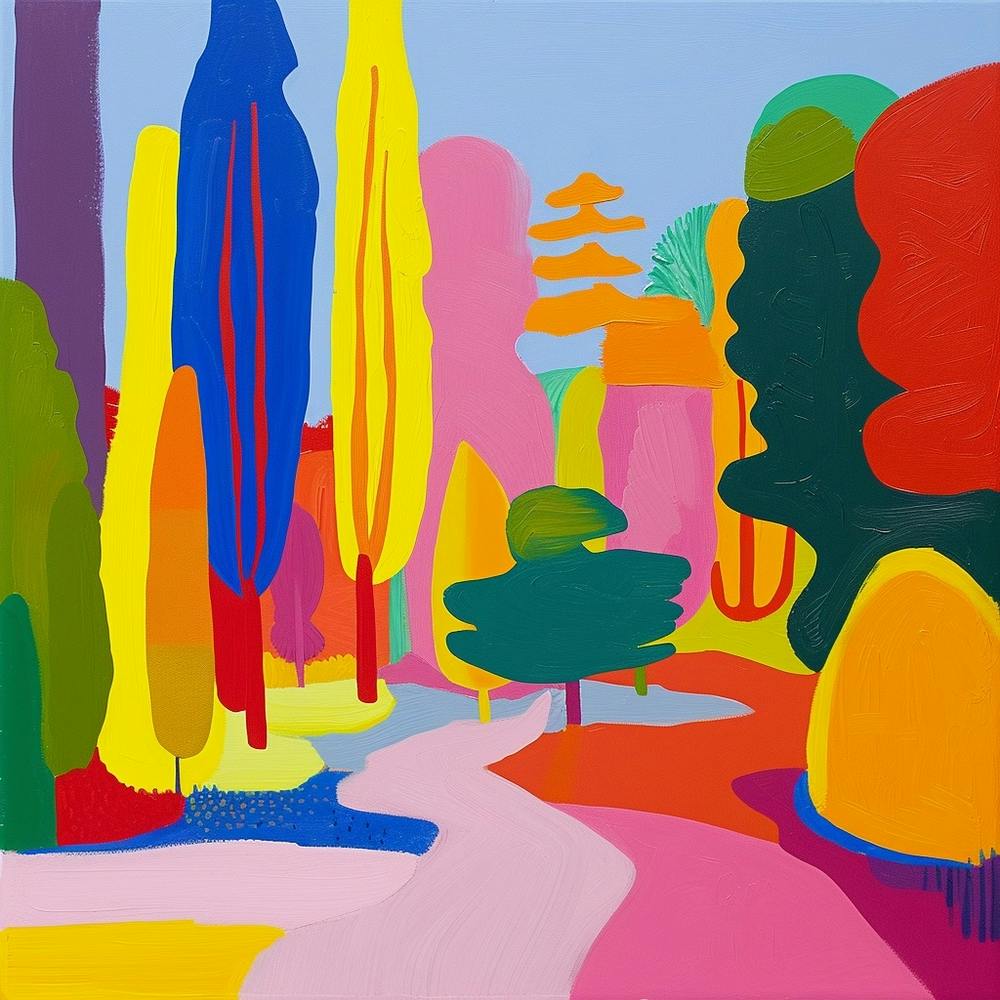 Abstract Park Collection El Oso Y El Madrono Madrid 2