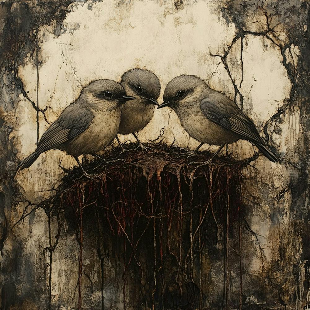 Birds In The Nest