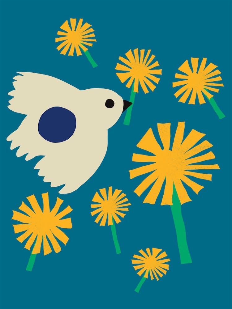 Dandelion Bird