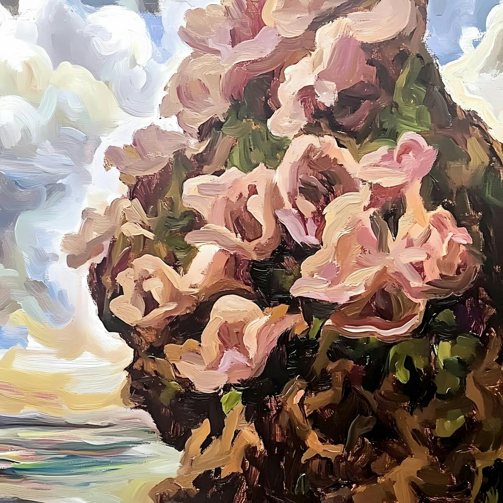 Roses By The Sea