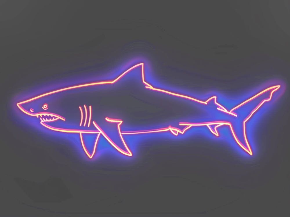 Pink Tiger Neon Shark 5