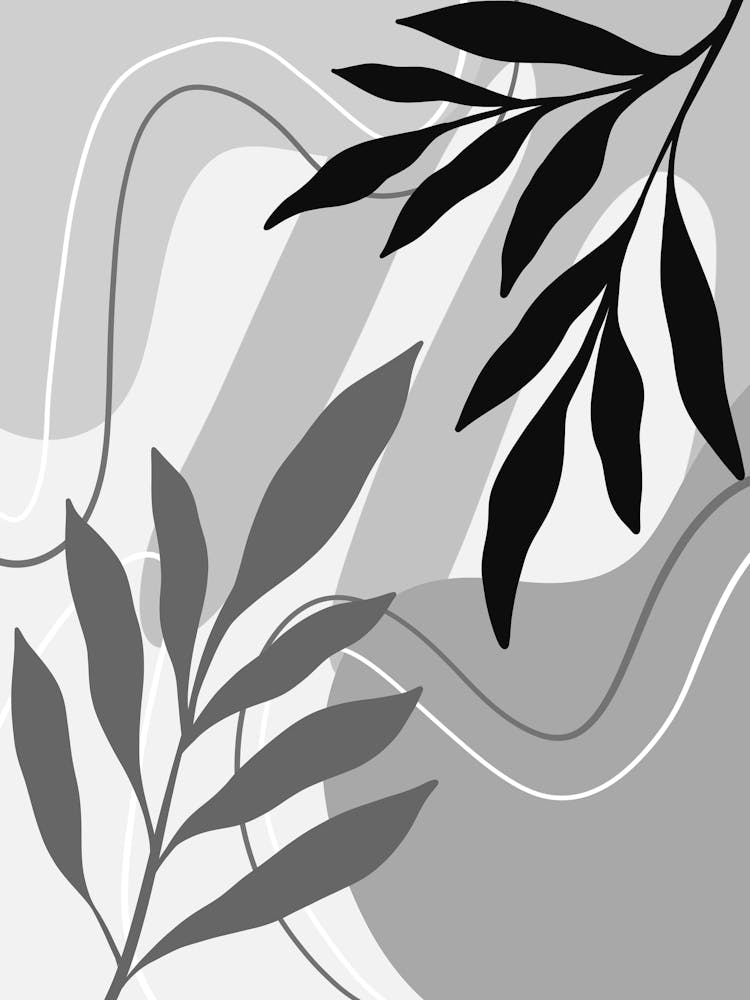 Abstract Leaves 5