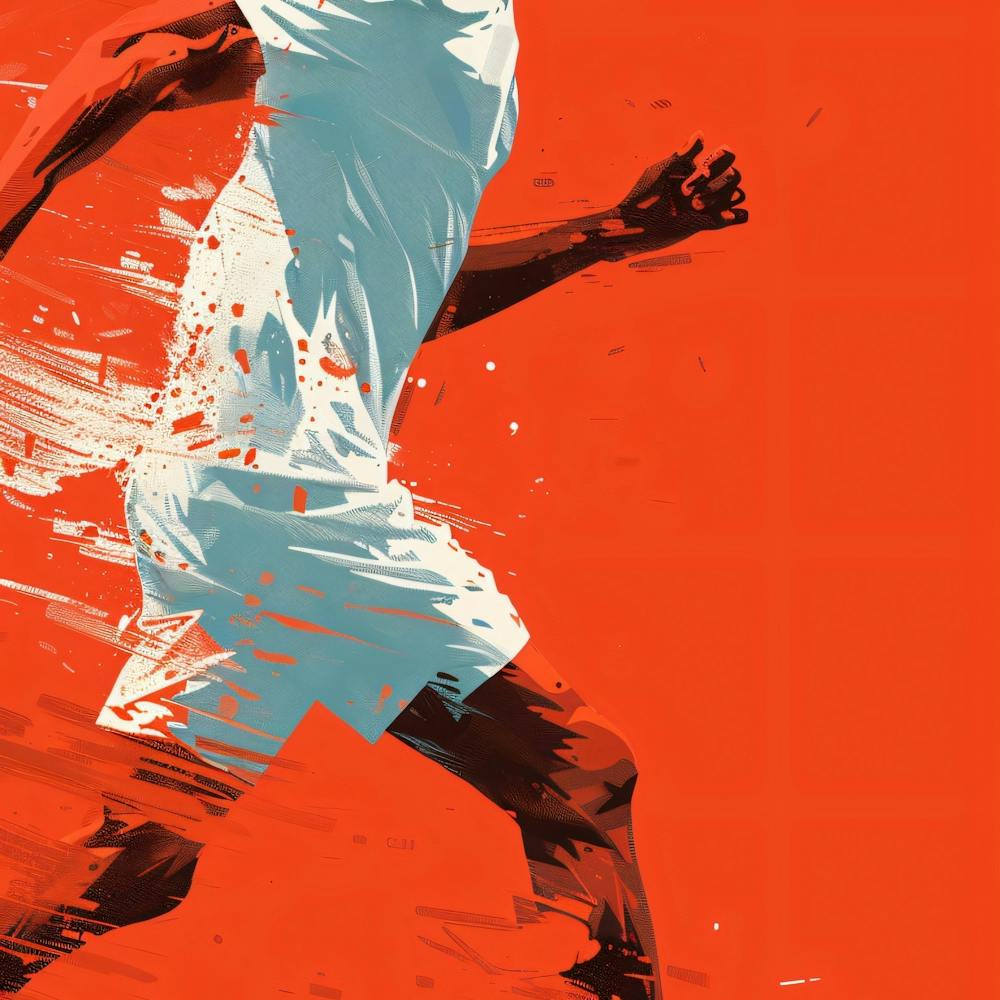 Soccer Player Running