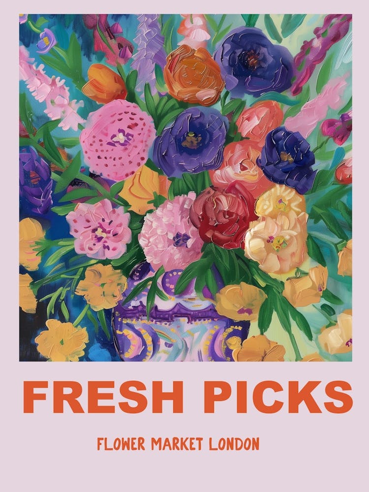 Marché aux Fleurs de Londres : Sélections Fraîches