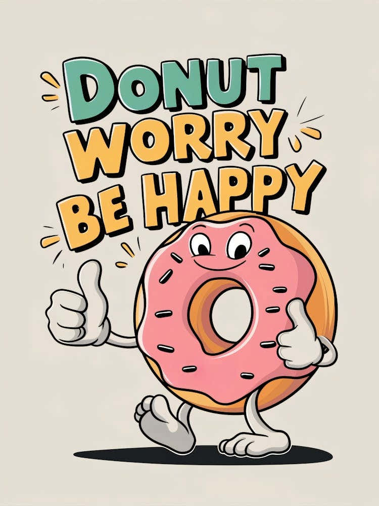 Donut worry, be happy