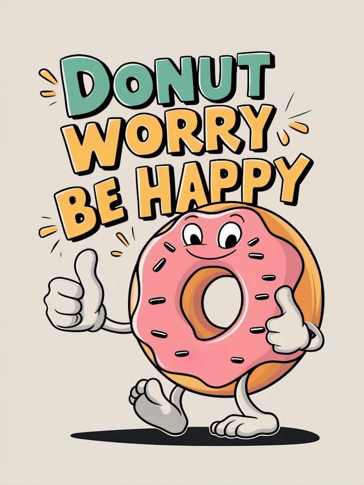 Donut worry, be happy