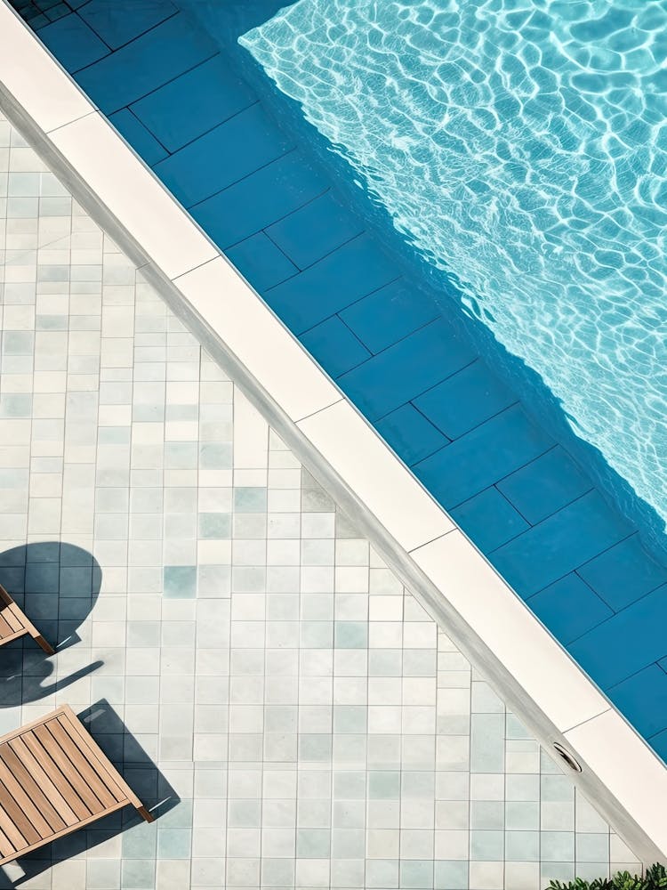 Swimming Pool Wooden Chairs