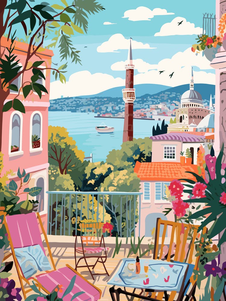 Istanbul Turkey 5 Illustration