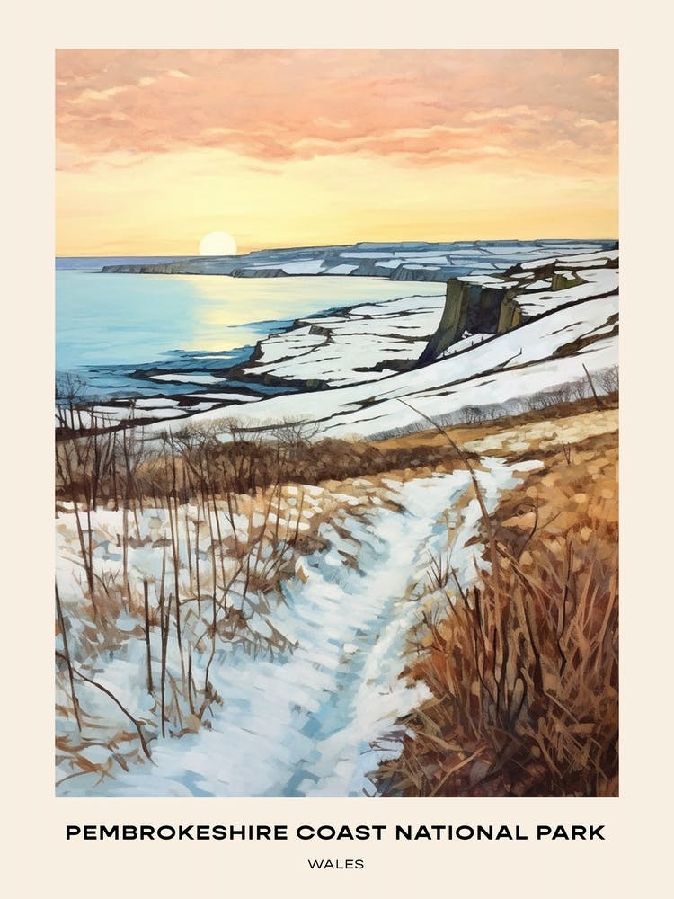Pembrokeshire Coast National Park Wales 4 Poster