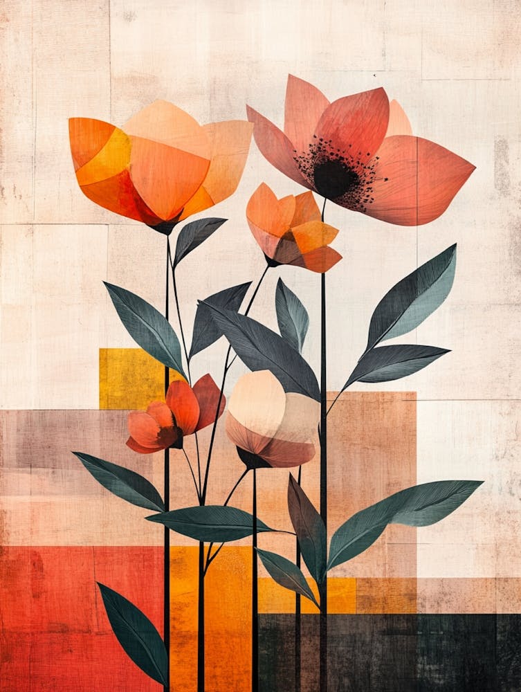 Abstrakte Blumen 2