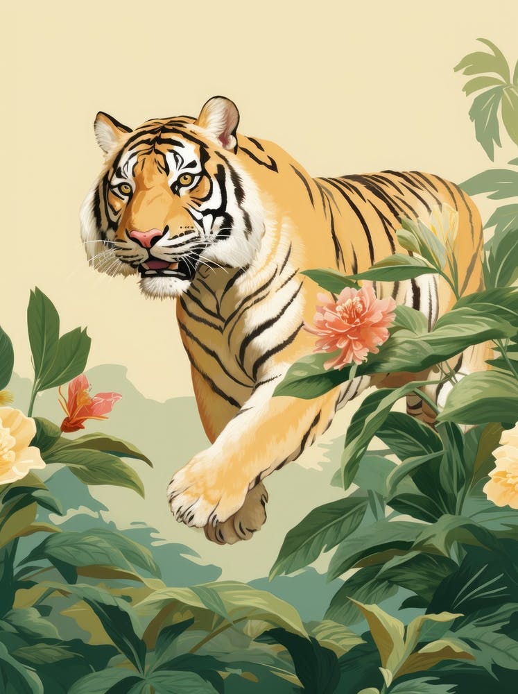 Tiger In The Jungle 42
