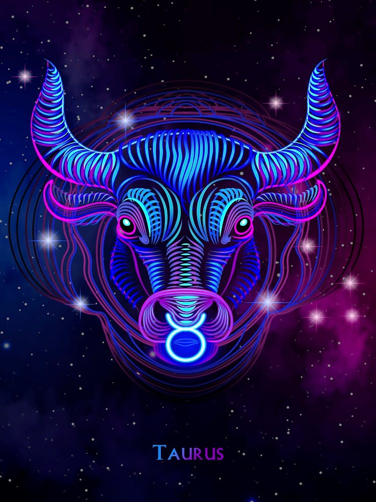 Taurus Zodiac Sign — Zodiac neon signs