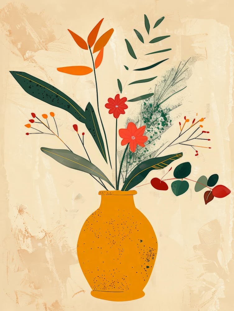 Vase Of Flowers 1