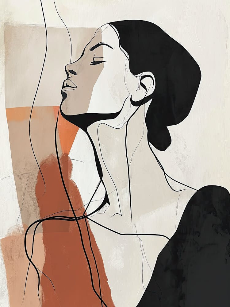 Woman'S Face, Minimalism